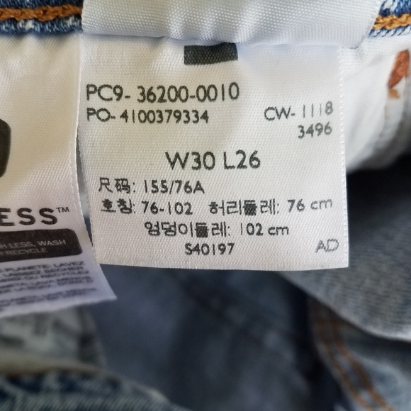 Levi's 501 Waterless High Rise Light wash - Picture 14 of 15